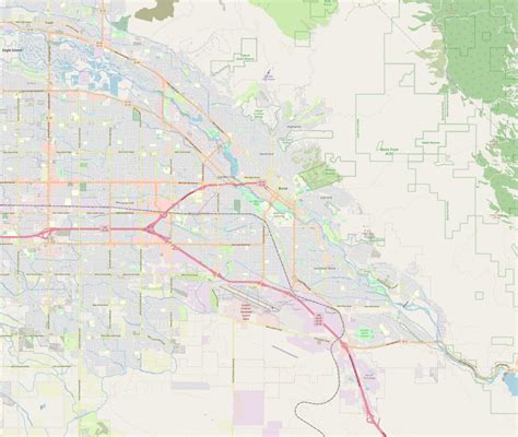 Map of Boise, Idaho | Streets and neighborhoods