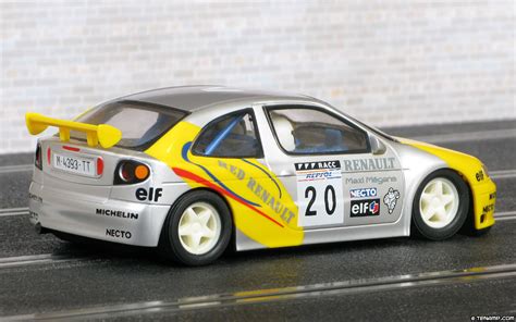 Scalextric C2010 Renault Mégane - #20 Red Renault. O.Gómez 1996