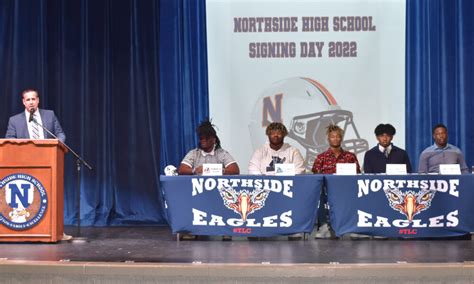 5 from Northside High School sign football scholarships – Sportsmic