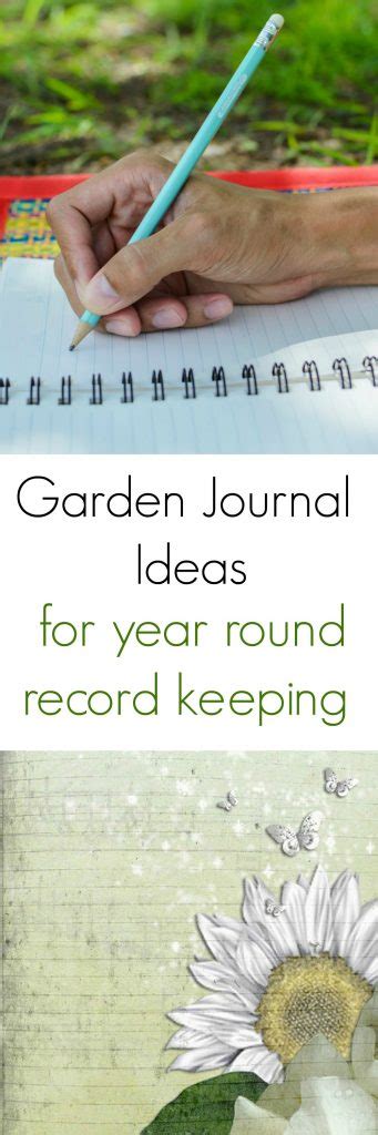 Garden Journal Ideas and Tips - Suburbia Unwrapped