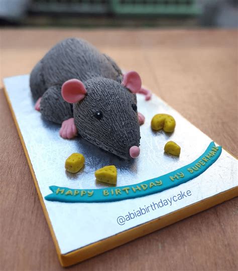 Rat Birthday Cake Ideas Images (Pictures)