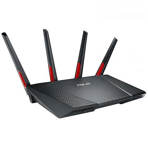 Asus DSL-AC68VG AC2300 VoIP Modem Router, Dual-Band-WiFi, schwar (90IG04L0-BM3G10)