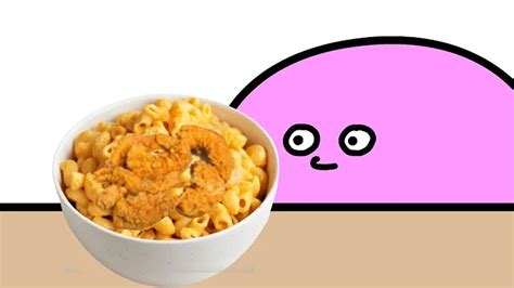 Macaroni with the chicken strips AND beans - YouTube