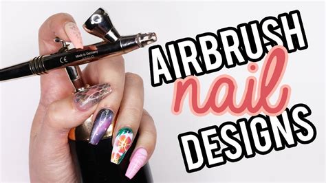 Airbrush Nail Art Tutorials ~ 36 World Class Tools Make DESIGN