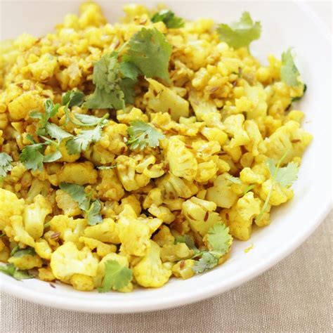 Indian Spiced Cauliflower Rice Cauliflower Rice Easy, Spiced ...