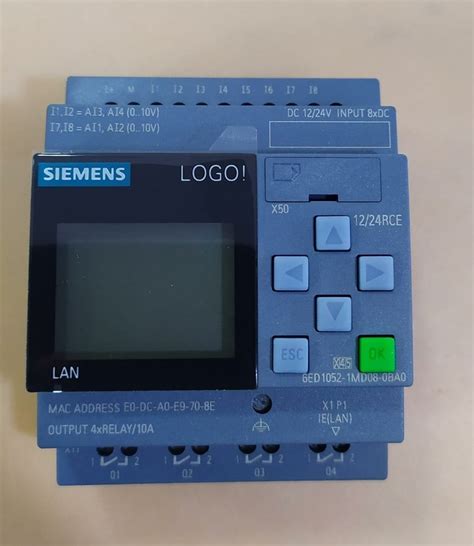 Siemens Logo Programming Logic Control at Rs 5400/piece in Coimbatore | ID: 27506378033