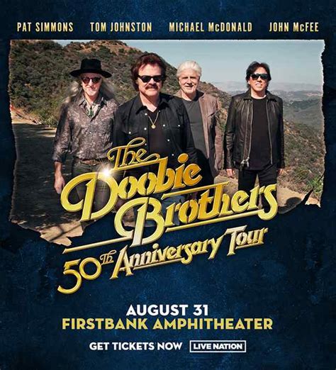 The Doobie Brothers 50th Anniversary Tour