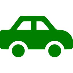 Green car icon - Free green car icons