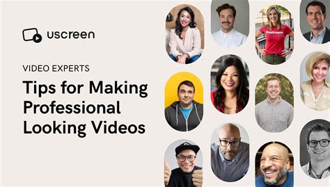 39 Expert Video Tips for Making Professional-Looking Videos | Uscreen