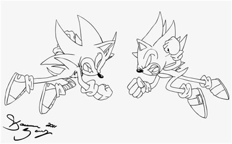 Cm Sonic Vs Super Shadow Coloring Page PNG Download - Coloring Home