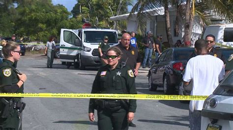 Palm Beach County Sheriff's Office said the triple shooting happened ...