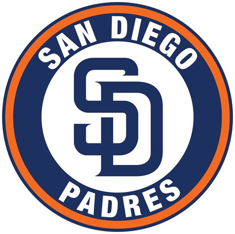 San Diego Padres logo Circle Logo Vinyl Decal Sticker 5 sizes!! | Sportz For Less