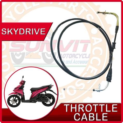 MOTORCYCLE THROTTLE CABLE SKYDRIVE | Lazada PH