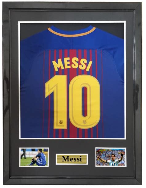 signed autographed soccer shirt jersey come with Sa coa framed 17 18 ...