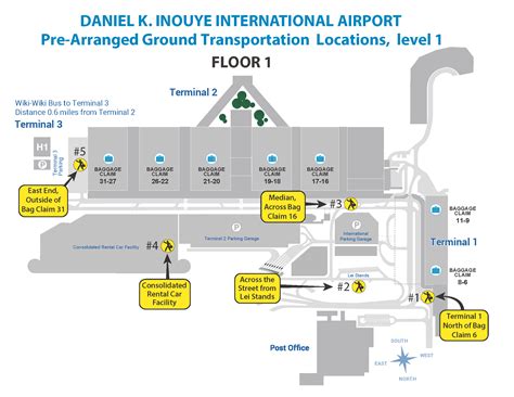 Daniel K. Inouye International Airport | Pre-Arranged Ground Transportation