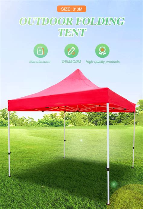 Custom Big Outdoor Tent Commercial Trade Show Tent Awning Tent Popup Gazebo 10ft 10ft Strong ...