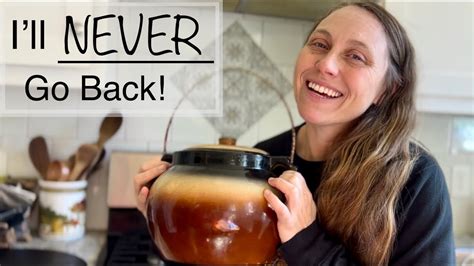 How To Use A Bean Pot & Making My Grandpa’s Beans | VLOG #cooking - YouTube