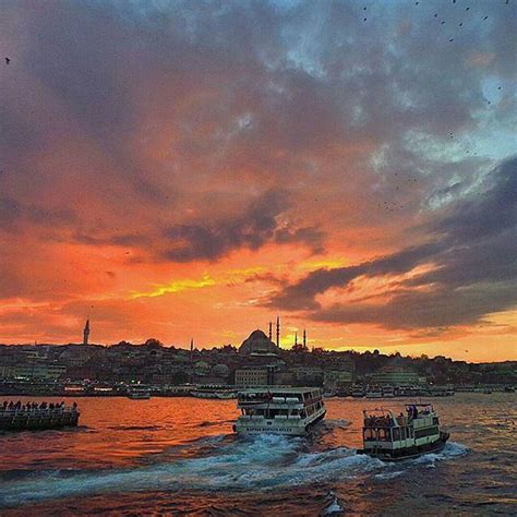 ‘Sunset Bosphorus’ [[MORE]] Istanbul Skyline... - Istanbul