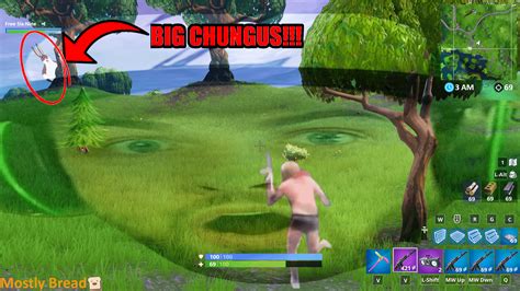 I FOUND BIG CHUNGUS IN FORTNITE AT 3 AM!!! (not clickbait) *GONE WRONG ...