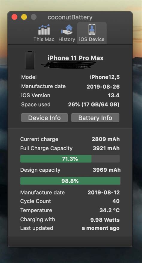 iPhone 11 Pro Max at 98% Battery health, only 40 charge cycles, why? : r/iPhone11ProMax