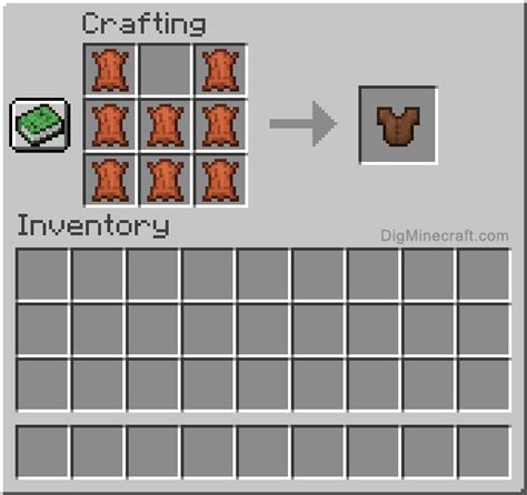 How to make a Leather Tunic in Minecraft