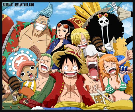 One Piece - Straw Hat Pirates by SergiART on DeviantArt