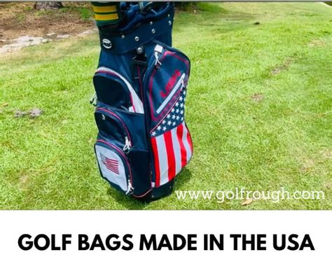 Golf Bags Made In The USA: Top 11 American Manufacturers - Golf Rough