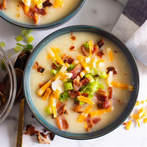 Instant Pot Potato Soup - iFoodReal.com