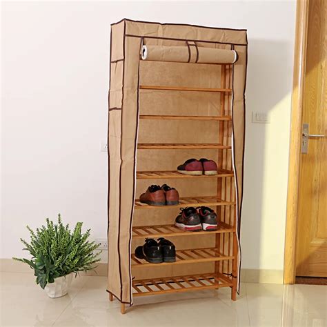 Special one week genuine bamboo shoe rack IKEA simple multi layer bamboo shoe rack shoe racks ...