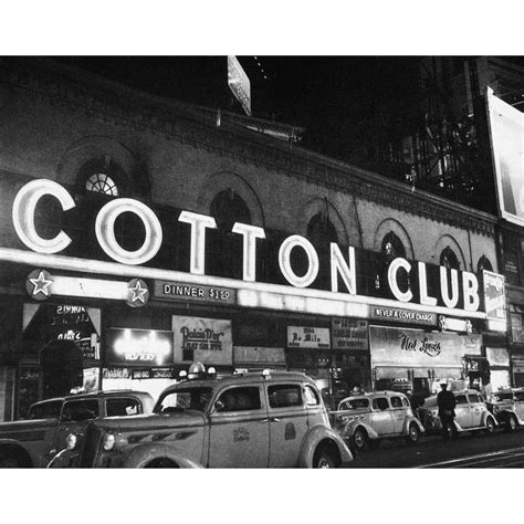 Harlem Cotton Club 1930S. Nview Of The Cotton Club In Harlem New York ...