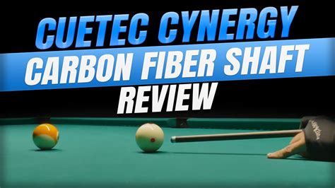 Cuetec Cynergy Carbon Fiber Shaft Review - YouTube