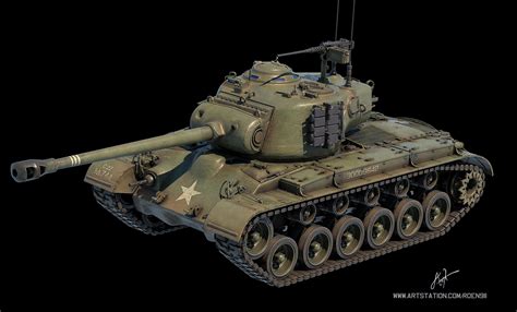 M26 Pershing 3d model by rOEN911 on DeviantArt