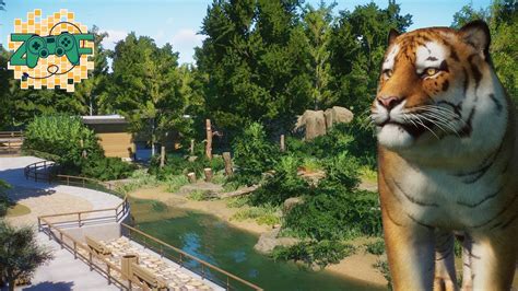 Siberian Tiger Habitat | Planet Zoo Speed Build | Eastwood Zoo EP6 ...