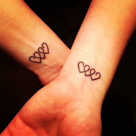 Triple Infinity Heart Tattoo | Tattoos for daughters, Trendy tattoos ...