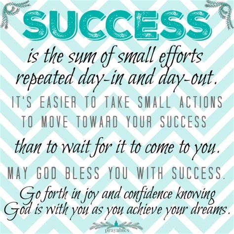 Blessing: Success with Joy – Prayables