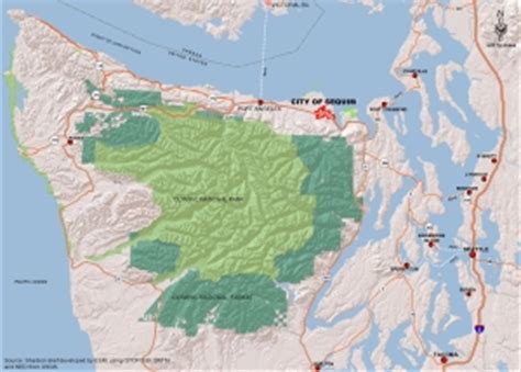 Map Of Sequim Washington | Tourist Map Of English