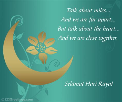 A Heartfelt Hari Raya Wish... Free Hari Raya eCards, Greeting Cards ...