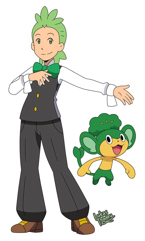 Pokemon anime - Cilan (Sun and Moon style) by LukasThadeuART on DeviantArt