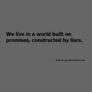 Empty Promises Quotes. QuotesGram