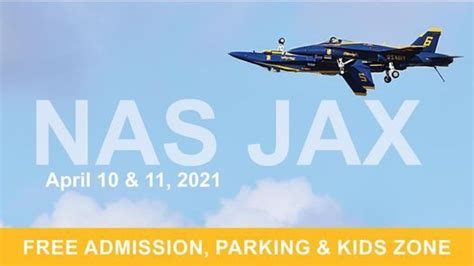 2021 NAS Jacksonville Air Show, NAS Jacksonville MWR, 10 April to 11 April