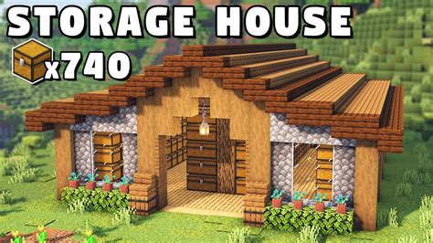 How To Build A Storage House In Minecraft at Elmer Llanes blog