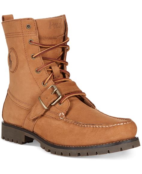 Polo Ralph Lauren Ranger Boots in Brown for Men | Lyst