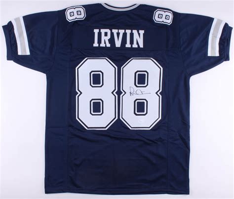 Michael Irvin Signed Cowboys Jersey (JSA COA)