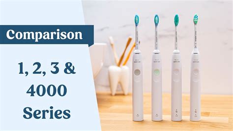 Philips Sonicare 1000 vs 2000 vs 3000 vs 4000 Series - YouTube