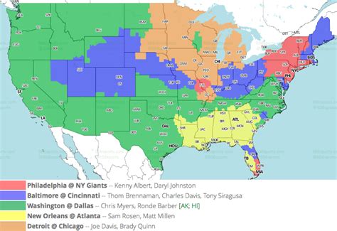 Nfl Tv Map Week 1 2024 - Fawne Jenifer