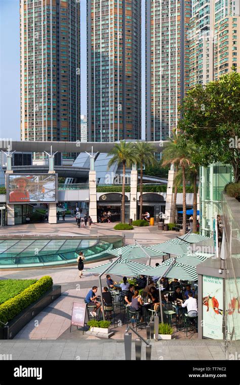 Civic Square in Elements Mall, Kowloon, Hong Kong Stock Photo - Alamy