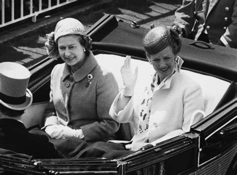 Queen Elizabeth II and Queen Margrethe of Denmark, 1980 | The Royal Family at Royal Ascot ...