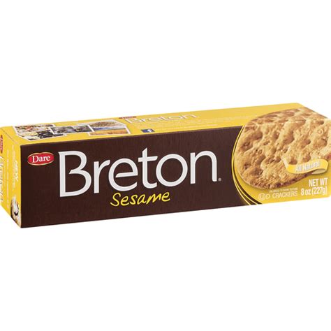 Breton Breton Crackers, Sesame | Buehler's