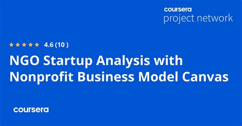 NGO Startup Analysis with Nonprofit Business Model Canvas - Coursya