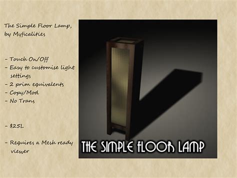::MM:: Simple Floor Lamp | A clean, elegant floor lamp, in s… | Flickr